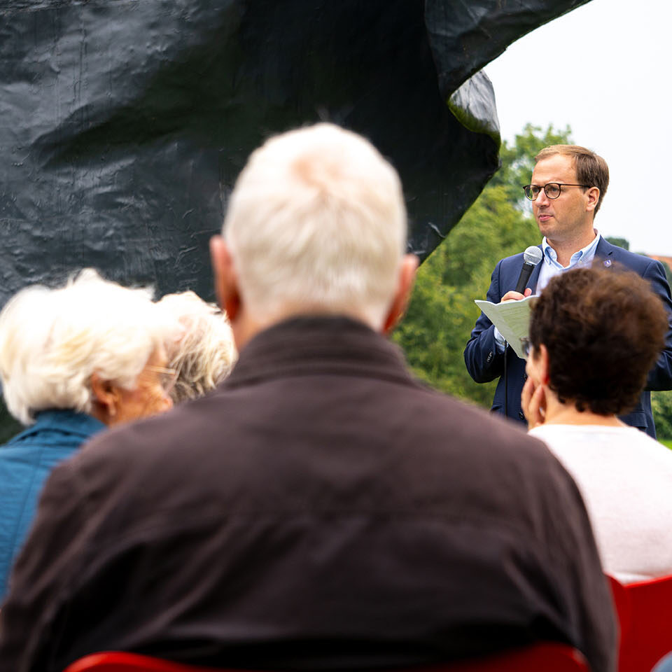 endless - Eröffnung der Wanderskulptur in Greven am 06.09.2024