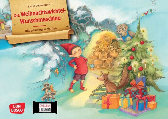 Kamishibai "Die Weihnachtswichtel-Wunschmaschine"