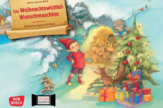 Kamishibai "Die Weihnachtswichtel-Wunschmaschine