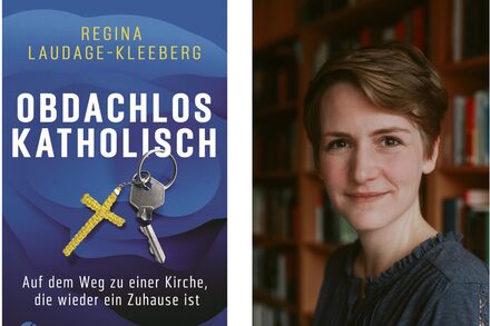 Buchcover und Autorin Regina Ladage-Kleeberg